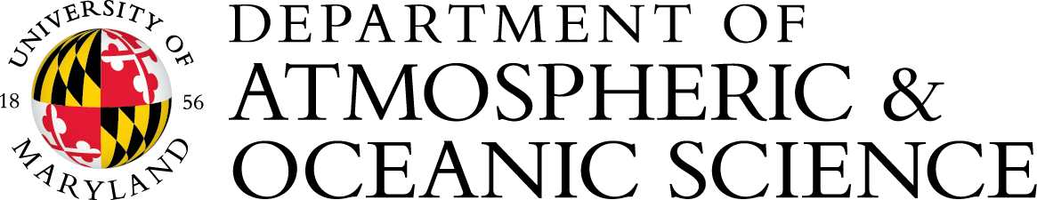 Department of Atmospheric
		    and Oceanic Science